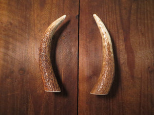 pair of elk brow tine handles by Antler Artisans